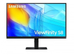 Samsung ViewFinity S8 S80UD S27D800UAU | 27" | IPS | UHD | 16:9 | 60 Hz | 5 ms | 3840 x 2160 pixels | 350 cd/m&sup2; | HDMI | Black