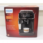SALE OUT. Philips Espresso Coffee Maker | EP2334/10 | Pump pressure 15 bar | Built-in milk frother | Fully Automatic | 1500 W | Black | DAMAGED PACKAGING, SCRATCHED ITEM