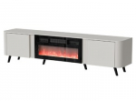 Cama Volare RTV spintelė 200 x 39 x 49 cm ka&scaron;myras + židinys