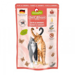 GRANATAPET DeliCATessen Turkey and shrimps - &scaron;lapias kačių maistas - 85g