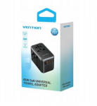 Vention 65 W GaN kelioninis adapteris ir įkroviklis 2x USB-A 2x USB-C
