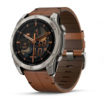Garmin Fenix 8 3,56 cm (1.4") AMOLED 51 mm Skaitmeninis 454 x 454 pikseliai Lietimui jautrus ekranas Titanas &bdquo;Wi-Fi&ldquo; GPS (palydovinis)