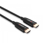 HDMI Laidas - LINDY &Scaron;viesolaidinis Hibridinis HDMI 8K60 Laidas, 10 m, Juodas