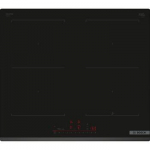 Bosch, Series 6, plotis 60 cm, berėmė, juoda - Įmontuojama indukcinė kaitlentė