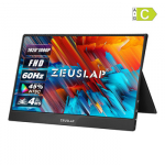 Ne&scaron;iojamas monitorius - Zeuslap Z15ST 15.6" Full HD Jutiklinis Ekranas, USB-C, HDMI