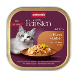 ANIMONDA Vom Feinsten Adult in Jelly Chicken and liver - &scaron;lapias kačių maistas - 85g