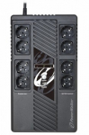 POWERWALKER UPS Line-Interactive 100VA MS 8x FR RJ45 in/out USB HID USB charger