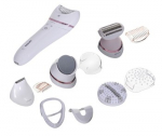 Philips Satinelle Advanced Wet and Dry epilator BRE740/10 For legs and body, Cordless, 9 accessories