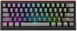 Marvo KG962 60% mechaninė klaviatūra su RGB (US, RED switch)