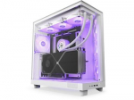 NZXT PC case H6 Flow RGB midi tower white