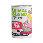 ANIMAL ISLAND Everyday Turkey and lamb - &scaron;lapias kačių maistas - 400g