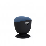Up Up Seul ergonominė balansinė kėdė Juoda, D47 Mėlynas audinys