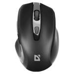 KOMPIUTERIO PELĖ DEFENDER PRIME MB-053 RF SILENT JUODA OPTICAL