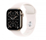 Watch Series 11&nbsp;GPS + Cellular 46mm&nbsp;Gold Titanium Case with Light Blush Sport Band - S/M