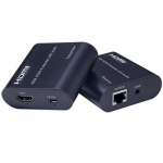 HDMI Prailgintuvas - Extra Digital 60m 1080P EDID 3.5mm Garso I&scaron;ėjimas
