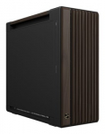 ASUS ProArt PA602 Wood Edition Modern Black - Metal Panel &bdquo;Midi Tower&ldquo; Juoda, Medis