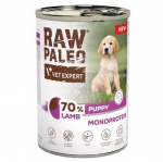 VETEXPERT Raw Paleo Mono Ėriena &scaron;uniukas - drėgnas ėdalas &scaron;unims - 400g
