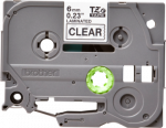 BROTHER P-Touch TZE-111 black on clear 6mm