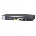 Netgear ProSafe Smart 10-Port Gigabit Switch 8xPoE+ 190W, 2xSFP (GS510TPP)