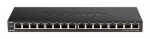 D-Link | 16-Port Gigabit Desktop Switch | DGS-1016S | Unmanaged | Desktop