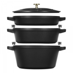 Staub La Cocotte 4,2 L Turas Ketus Kepimo indas orkaitei