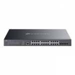 TP-LINK Switch | SG3428XMPP Omada | Managed L2 | Rackmountable | Gigabit Ethernet (copper) ports quantity 24 | SFP+ ports quantity 4 | PoE+ ports quantity 16 and 8x PoE++