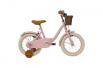 Vaiki&scaron;kas dviratis HUFFY Vintage 14", rožinis