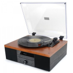 AKAI ATT-14BT - plok&scaron;telių grotuvas su CD ir FM funkcijomis