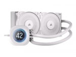 CORSAIR NAUTILUS 240 LCD White 240mm Radiator Liquid CPU Cooler