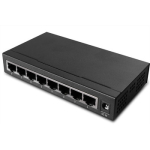 Komutatorius - LINDY 8 prievadų Gigabit Ethernet darbalaukio jungiklis nevaldomas, 10/100/1000Mbps prievadai