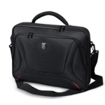 PORT DESIGNS | Courchevel | Fits up to size 15.6 " | Messenger - Briefcase | Black | Shoulder strap