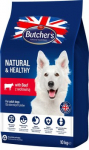 BUTCHER'S Natural and Healthy with beef - sausas maistas &scaron;unims - 10 kg