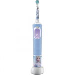 Oral-B | Electric Toothbrush | Vitality PRO Kids Frozen | Rechargeable | For children | Number of brush heads included 1 | Number of teeth brushing modes 2 | Blue