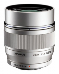 Olympus M.ZUIKO DIGITAL ED 75mm F1.8 (Silver)