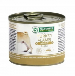 NATURE'S PROTECTION lengvasis suaugusiųjų kalakutų ir ėriukų maistas - &scaron;lapias &scaron;unų maistas - 200 g