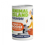 ANIMAL ISLAND Everyday Turkey and goose - &scaron;lapias kačių maistas - 400g