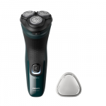Philips Wet or Dry electric shaver X3002/00, Wet and Dry, PowerCut Blade System, 4D Flex Heads, 40min shaving / 1h charge, 5min Quick Charge/Damaged box