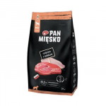 PAN MIĘSKO Cielęcina z indykiem M - sausas maistas &scaron;unims - 20kg