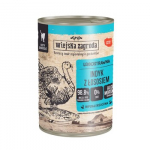 WIEJSKA ZAGRODA Turkey with salmon - &scaron;lapias kačių maistas - 400g