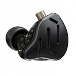 KZ ZAX BLACK NO MIC - ausinės, juodos