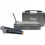 Stagg SUW 50 MM FH EU Belaidė UHF sistema Juoda