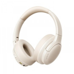 Headphones bluetooth 6.0 BASS LITE beige