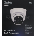 SALE OUT. Reolink PCRPD4K01 Smart 4K 125&deg; View PoE Dome Camera | Reolink 4K Smart PoE Camera with Color Night Vision | RP-PCT8M | 24 month(s) | Dome | 8 MP | 2.8mm/F1.6 | IP67 | H.265/H.264 | MicroSD card slot, max. 512GB | UNPACKED, DEMO