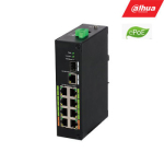 ePoE &scaron;akotuvas 100Mbps 8portu+1G uplink + 1SFP, ePoE iki 800m, Hi-PoE