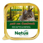 NATUA Country Shrimp - &scaron;lapias kačių maistas - 100g