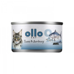 OLLO Cat nr 9 Tuna and Anchovy in broth - &scaron;lapias kačių maistas - 70g