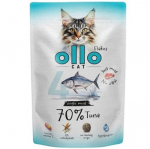 OLLO Cat No. 4 Tuna Mono - &scaron;lapias kačių maistas - 85g