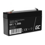 GREEN CELL Battery AGM 6V 1.3 Ah