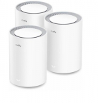 Cudy AX3000 Wi-Fi 6 Mesh 2.5G Solution Dviguba juosta (2,4 GHz / 5 GHz) Wi-Fi 6 (802.11ax) Balta Vidinis