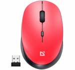 Wireless mouse silent click AURIS MB-027 800/1200/1600 DPI red